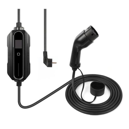 EV4U Mobiele Lader Type 2 vanaf stopcontact EU – 16A 1-Fase, Auto-onderdelen, Elektronica en Kabels, Nieuw, 12 maanden garantie