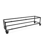 Industrieel TV Meubel Porto | Zwart 26.9 mm | Wiel | DIY | B, Huis en Inrichting, Kasten | Televisiemeubels, Ophalen of Verzenden