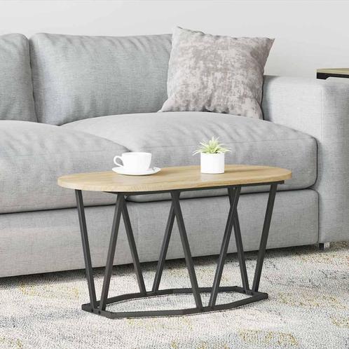 vidaXL Salontafel Sonoma eiken 80 x 40 x 40,5 cm, Huis en Inrichting, Tafels | Salontafels, Nieuw, Minder dan 50 cm, Overige houtsoorten