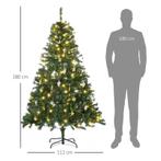 Kerstboom Met Decoratie 200 LEDs 745 Tips 112 X H180 Cm, Diversen, Verzenden, Nieuw