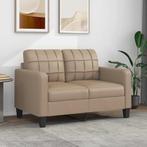 Bank 120cm Cappuccino Leerlook - Super Deal! -45%, Huis en Inrichting, Banken | Bankstellen, Minder dan 75 cm, Ophalen of Verzenden