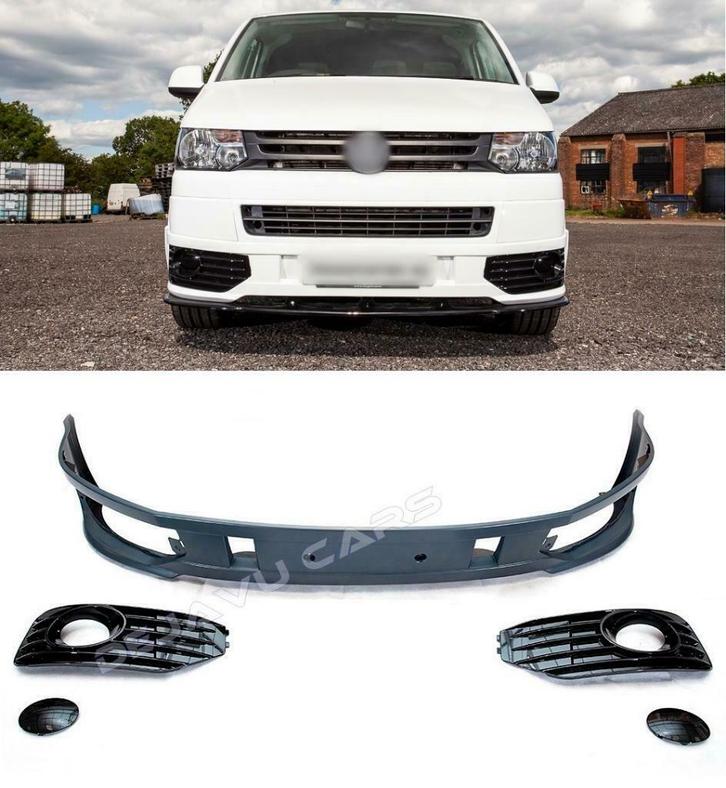 Sportline Look Voorbumper Bumper voor VW Transporter T5, Auto-onderdelen, Carrosserie en Plaatwerk, Nieuw, Volkswagen, Voor, Bumper