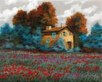 Guido Borelli - tanti papaveri sul prato