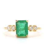 Zonder minimumprijs - Statement ring - 14 karaat Geel goud -