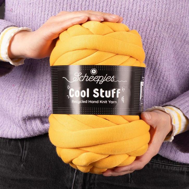 Scheepjes Cool Stuff - 502 Sunshine Flow - Gerecycled Gare, Hobby en Vrije tijd, Breien en Haken, Ophalen of Verzenden