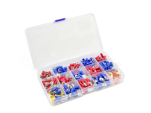 Kabelschoen Assortiment 300 Dlg - Kabelschoenen - Krimpschoe, Auto diversen, Autogereedschap, Nieuw, Ophalen of Verzenden
