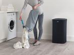 Joseph Joseph Tota Wasmand -60 L - 2 Compartimenten - Zwart, Huis en Inrichting, Verzenden, Zo goed als nieuw