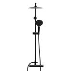 Doucheset - met Douchemengkraan - en Regendouche - Zwart, Doe-het-zelf en Verbouw, Sanitair, Ophalen of Verzenden, Nieuw