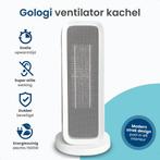 2dekans | Gologi Ventilatorkachel met Thermostaat - Kachel, Ophalen of Verzenden, Zo goed als nieuw