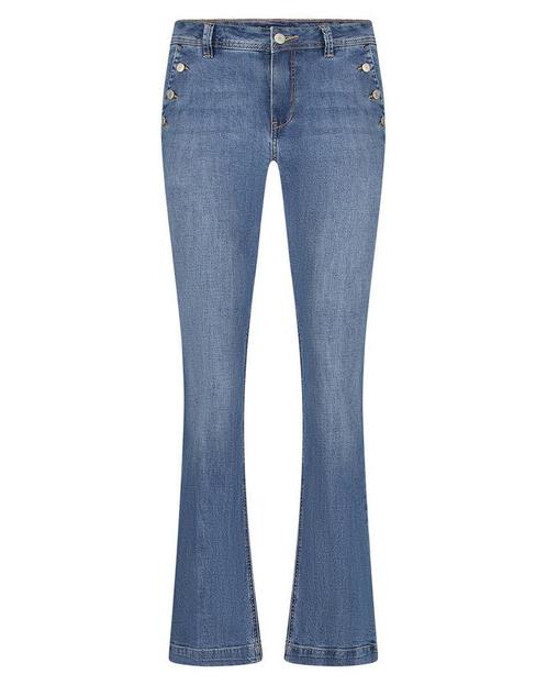 -30% Red Button  Red Button Jeans srb4481a  maat 42, Kleding | Dames, Spijkerbroeken en Jeans, Blauw, Nieuw, Verzenden