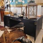 Bureau - Hout, Messing