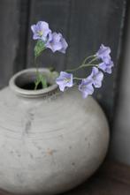 Zijden tak bell flower purple 77 cm, Huis en Inrichting, Woonaccessoires | Kunstplanten en Kunstbloemen, Ophalen of Verzenden