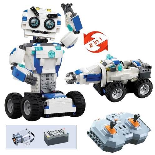 NIEUW: Cadabricks bestuurbare robot en robotauto - UC51028W, Kinderen en Baby's, Speelgoed | Bouwstenen, Nieuw, Overige merken