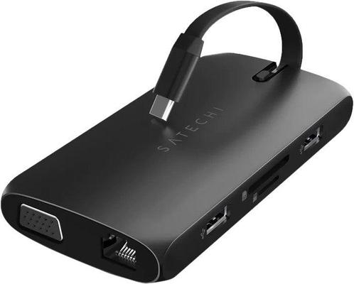 Satechi USB-C On-the-Go Multiport Adapter cradles & docks, Computers en Software, Dockingstations, Verzenden