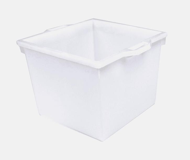 40 liter bak wit, Tuin en Terras, Bloembakken en Plantenbakken, Nieuw