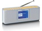 Lenco PDR-046GY - Eco DAB Radio met Bluetooth - Wit/Bamboe, Verzenden, Nieuw
