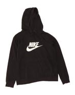 NIKE Mens Graphic Hoodie Jumper Large Black Cotton, Kleding | Heren, Verzenden, Nieuw