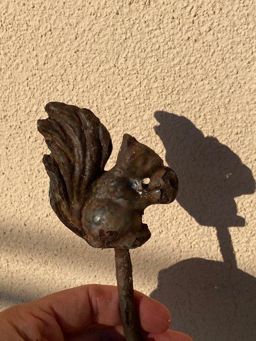 Vintage Architectonisch ornament - palo ondulato, scoiattolo, Antiek en Kunst, Curiosa en Brocante