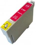 Geschikt Epson T0803 T08 Inktcartridge Magenta 12 ml. van Sm, Nieuw, Verzenden