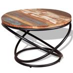 vidaXL Salontafel 60x60x40 cm massief gerecycled hout, Huis en Inrichting, Tafels | Salontafels, 50 tot 100 cm, Verzenden, Nieuw