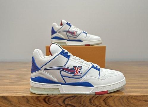 Louis Vuitton - LV Trainer Red White Blue FW20 - Sneakers -, Kleding | Heren, Schoenen