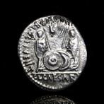 Romeinse Rijk. Augustus (27 v.Chr.-14 n.Chr.). Denarius, Postzegels en Munten