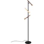 Vloerlamp - Dimbaar - 1-lichts - Chroom, Huis en Inrichting, Lampen | Vloerlampen, Ophalen of Verzenden, Nieuw, Metaal, 100 tot 150 cm