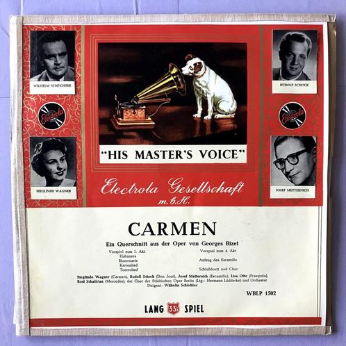 Wilhelm Schüchter – Carmen (Georges Bizet) (1-10-Vi..., Cd's en Dvd's, Vinyl | Klassiek, Verzenden