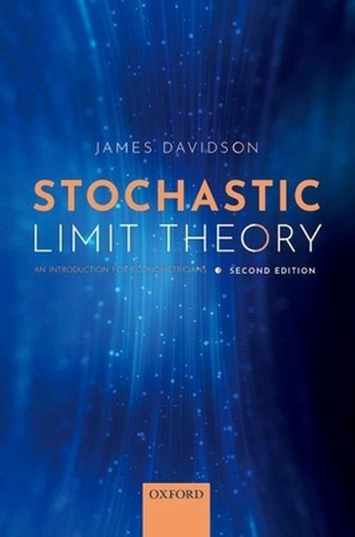 Stochastic Limit Theory 9780192844507 James Davidson, Boeken, Taal | Engels, Zo goed als nieuw, Verzenden