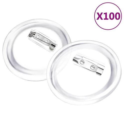 Buttons 58mm Acryl 100 st | Retourdeal | Knutselaars -35%, Hobby en Vrije tijd, Knutselen, Nieuw, Materiaal, Ophalen of Verzenden