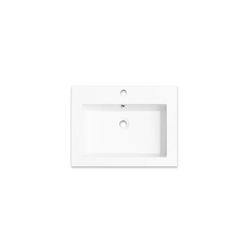 Sani Royal Wastafel Tendenza Mineraalmarmer Wit, Doe-het-zelf en Verbouw, Sanitair