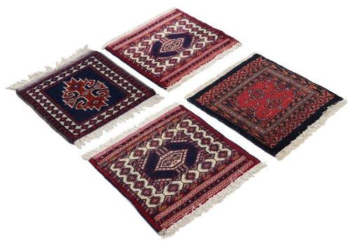 Buchara - Vloerkleed - 40 cm - 40 cm - 4x Moderne Indo, Huis en Inrichting, Stoffering | Tapijten en Kleden