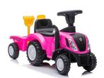 Speelgoed tractor - roze - met aanhanger - tot 25 kg -  9..., Kinderen en Baby's, Ophalen of Verzenden, Nieuw