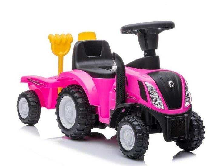 Speelgoed tractor - roze - met aanhanger - tot 25 kg -  9..., Kinderen en Baby's, Speelgoed | Educatief en Creatief, Nieuw, Ophalen of Verzenden