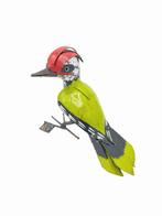 Groene specht sculptuur - Verjaardagscadeau    - Overig, Verzenden, Nieuw