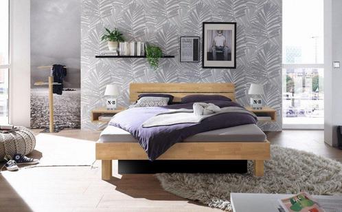 Waterbed Prato massief eiken wild 200x200, Huis en Inrichting, Slaapkamer | Waterbedden, Nieuw, Gestabiliseerd, Tweepersoons, Verzenden