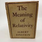 Albert Einstein - The Meaning of Relativity - 1946, Antiek en Kunst