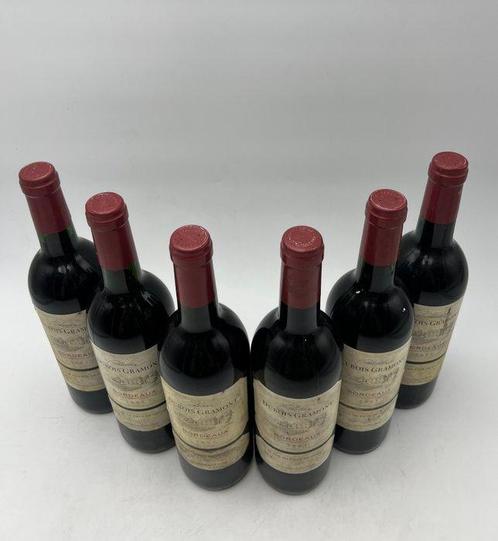 2001 Chateau Dubois Gramont - Bordeaux - 6 Flessen (0.75, Verzamelen, Wijnen