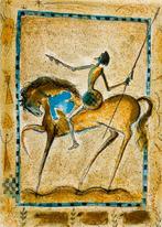 Yves Cass (1947) - La vision de Don Quichotte - Lithographie