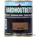 Hermadix Hardhoutbeits Teak 466 750 ml, Doe-het-zelf en Verbouw, Verf, Beits en Lak, Nieuw, Verzenden