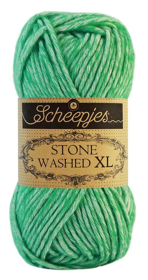 Scheepjes Stone Washed XL - 866 fosterite - Katoen Garen, Hobby en Vrije tijd, Breien en Haken, Ophalen of Verzenden