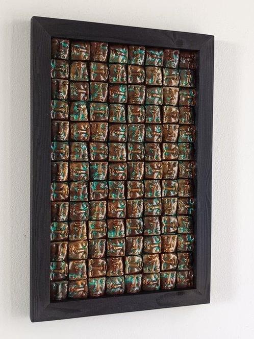 Salvatore Alibrio - Bronze effect, Antiek en Kunst, Kunst | Schilderijen | Modern