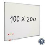 Whiteboard 100x200 cm - Magnetisch, Nieuw, Ophalen of Verzenden