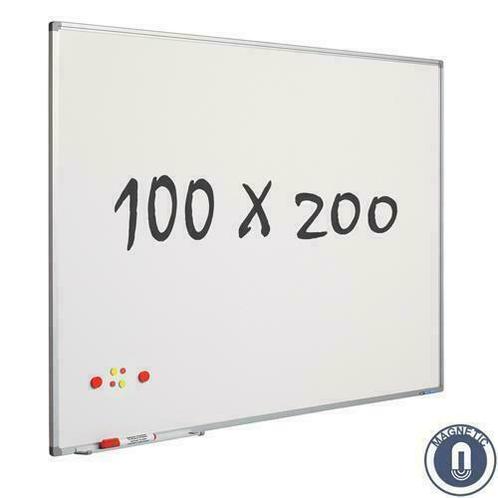 Whiteboard 100x200 cm - Magnetisch, Diversen, Overige Diversen, Nieuw, Ophalen of Verzenden