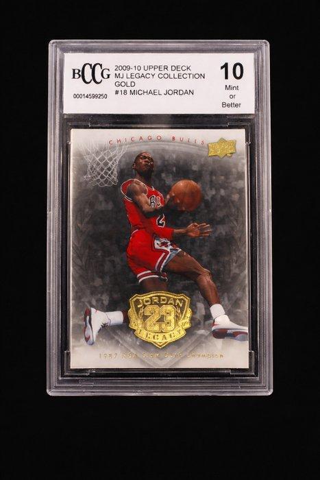 2009/10 Upper Deck Michael Jordan 18 Parallel card, Limited, Verzamelen, Stickers