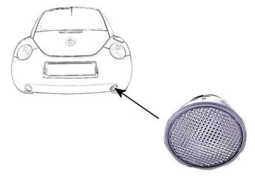 ACHTERUITRIJLICHT VOOR VW NEW BEETLE 1998-2005 1C0945712, Auto-onderdelen, Verlichting, Nieuw, Ophalen of Verzenden