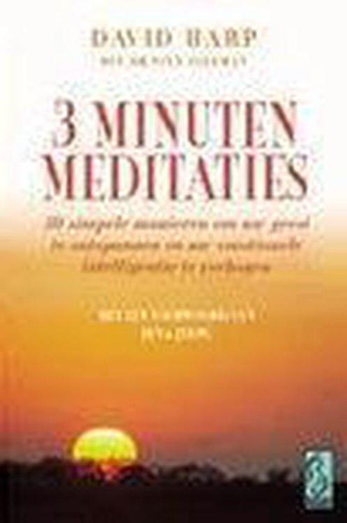 3 Minuten Meditaties 9789058310132 David Harp, Boeken, Esoterie en Spiritualiteit, Gelezen, Verzenden