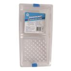 Silverline Verfbak inlegplaten - PVC - wegwerp, kruispatr..., Ophalen of Verzenden, Nieuw