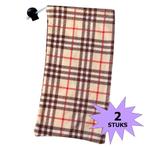 Fako Bijoux - Microvezel Brillenhoes - Blokken Print -, Verzenden, Nieuw