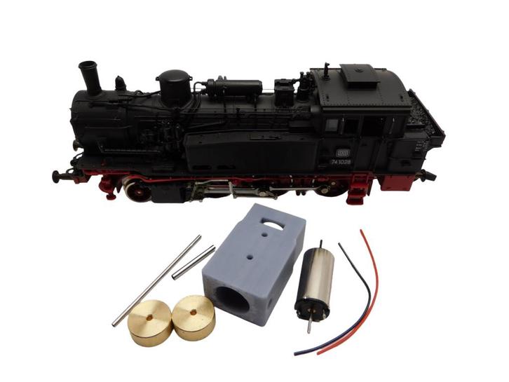 micromotor HR012F motor ombouwset voor Roco DB, DR, DRG BR, Hobby en Vrije tijd, Modeltreinen | H0, Gelijkstroom, Overige typen